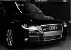 black audi sedan
